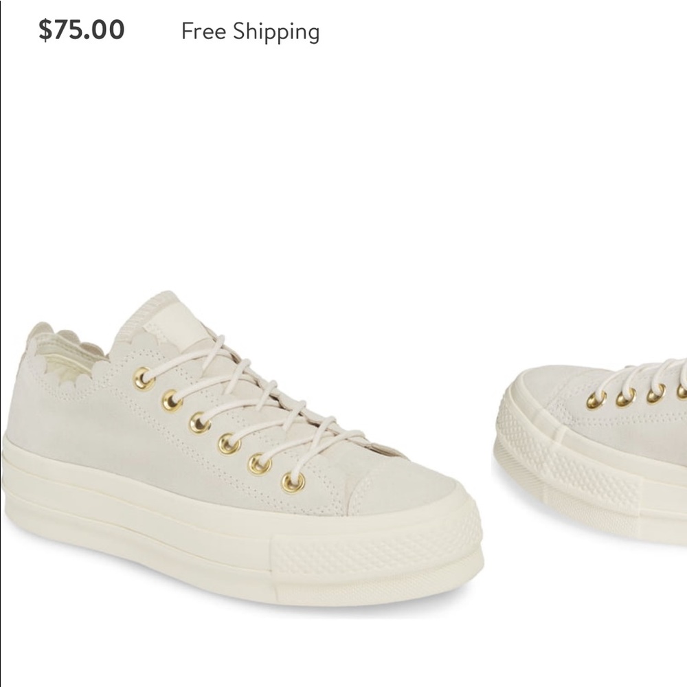Chuck Taylor All Star Scalloped Platform Sneakers